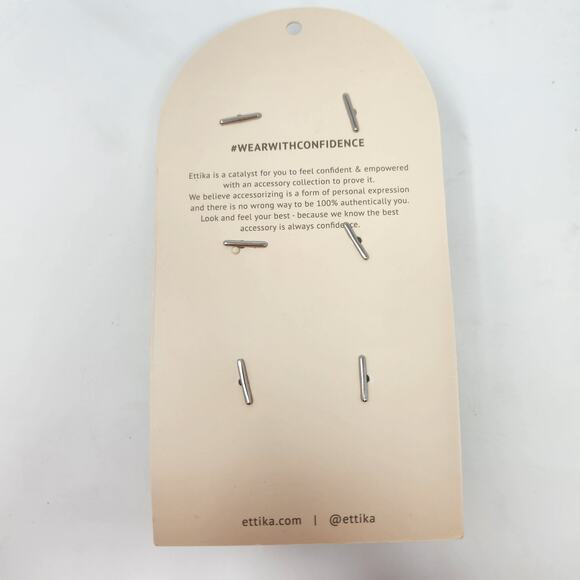 Ettika Hair Claw Clip Accessories Set of 3 New in Package - Picture 5 of 6